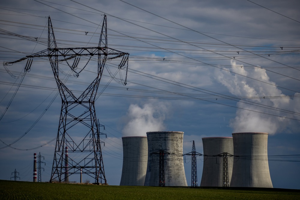 Inside Dukovany nuclear power plant during fuel loading