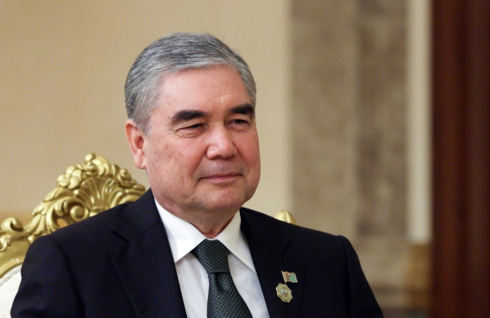 Russian President Vladimir Putin visits Turkmenistan