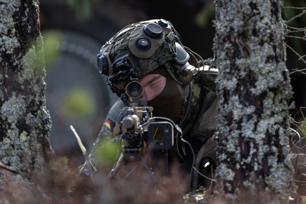 Mighty Arrow 25 military exercise in Finland