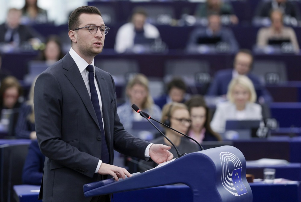 European Parliament session in Strasbourg