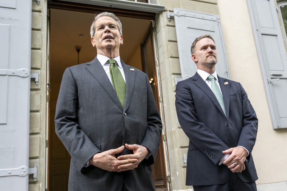 USA and China hold trade talks in Switzerland