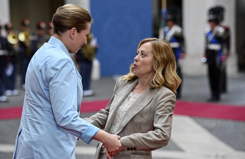 Denmark&rsquo;s prime minister visits Italy