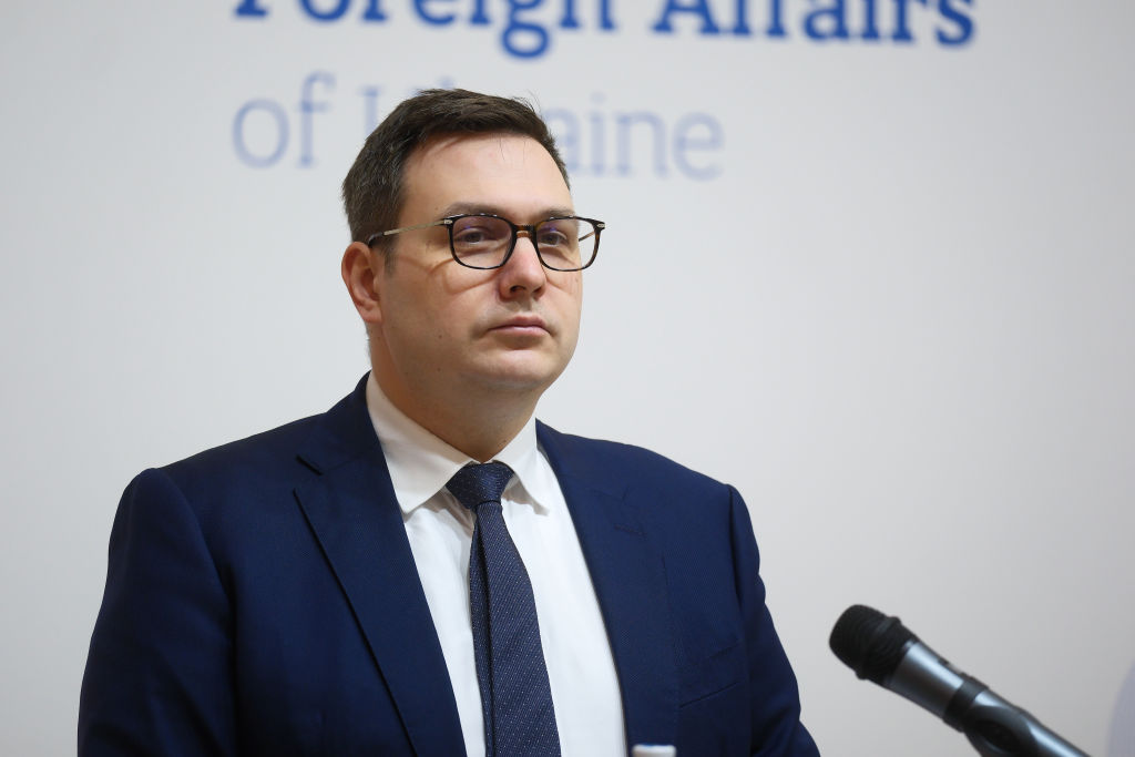 Minister Of Foreign Affairs Of The Czech Republic Jan Lipavský Visits To Ukraine
