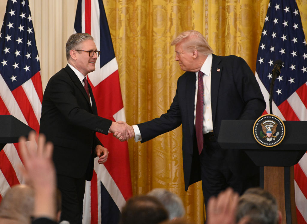 UK Prime Minister Keir Starmer Meets With President Trump In Washington