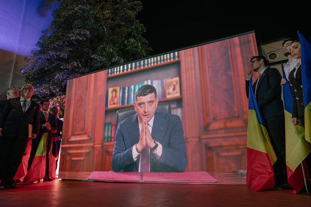 Voters Go To The Polls In The First Round Of Romania&rsquo;s Presidential Elections