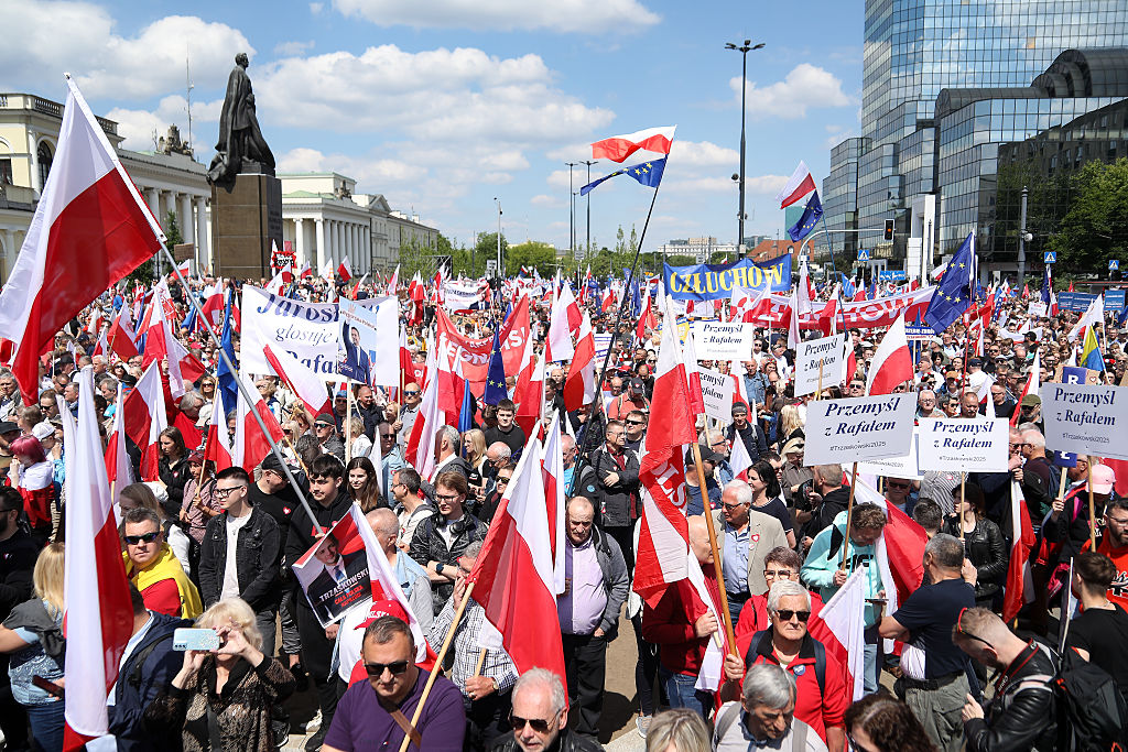 Great Patriotic March In Warsaw