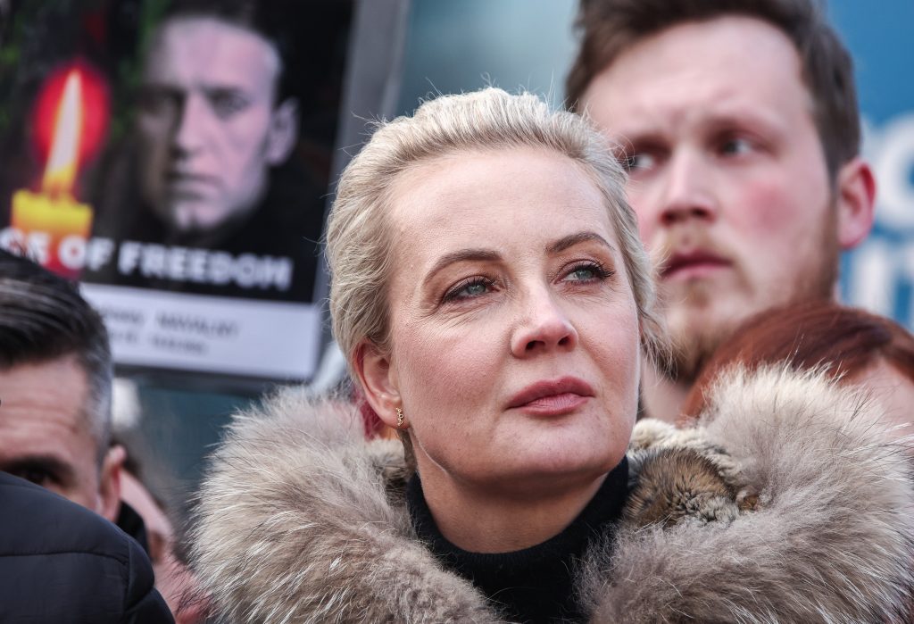 Anti-Putin demonstration by the Russian opposition in Berlin