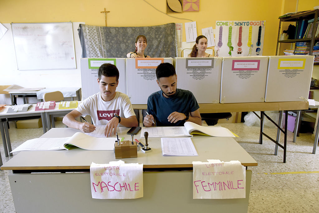 Italy Holds Referendum On Employment And Citizenship Laws