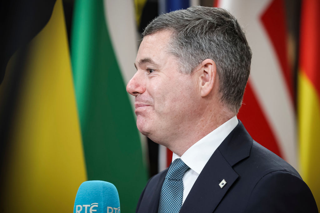 Paschal Donohoe President Of The EUROGROUP At The European Council Summit