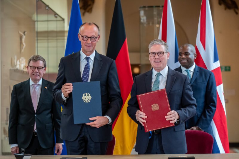 Sécurité, dissuasion nucléaire... L’Allemagne et le Royaume-Uni signent un traité d’amitié historique