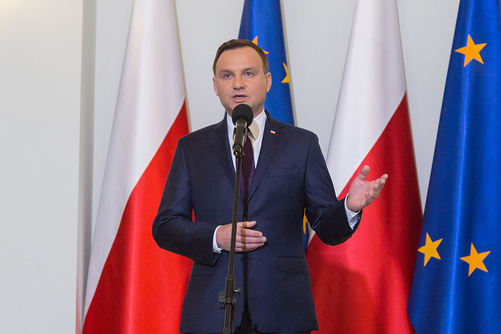 Polish President Andrzej Duda