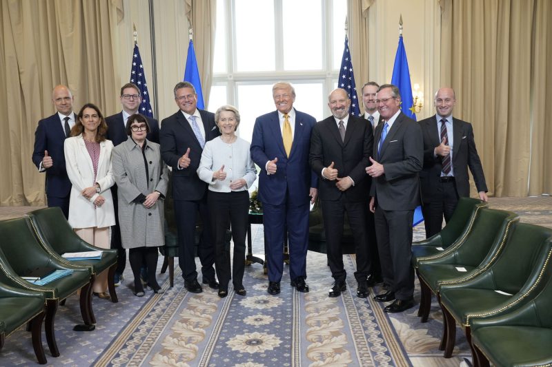 Défense, énergie, agroalimentaire, industrie pharmaceutique… Les implications de l’accord UE-États-Unis