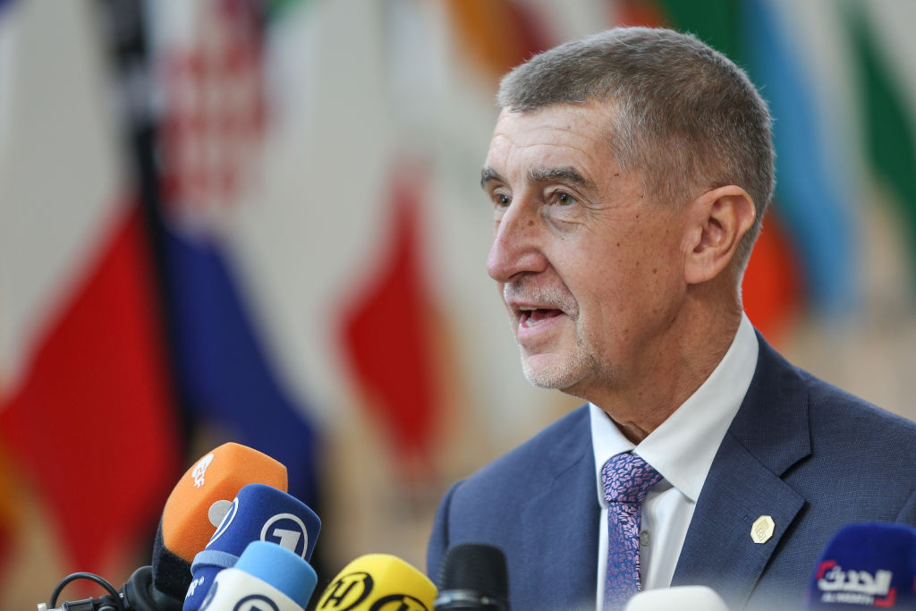Andrej Babis At European Council