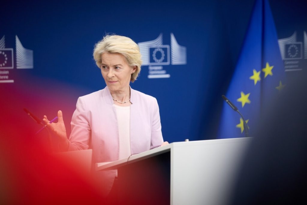Volodymyr Zelenskyy – Ursula von der Leyen joint press conference in Brussels