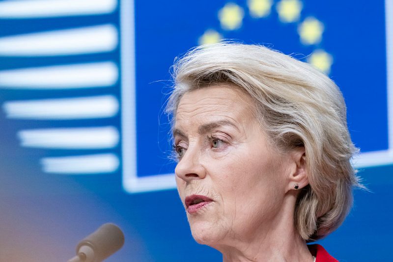 L&rsquo;UE dispose d&rsquo;une base juridique « solide » pour son prêt de réparation à l&rsquo;Ukraine, assure Ursula von der Leyen