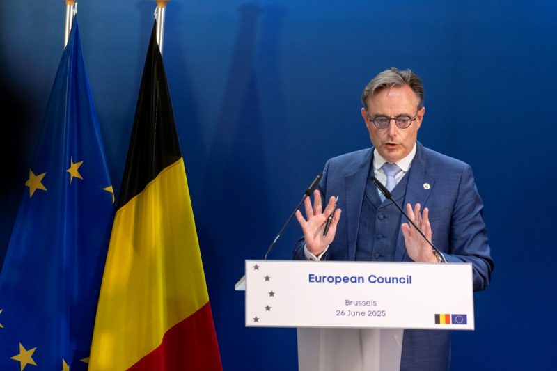 Le Premier ministre belge menace de bloquer le prêt pour l’Ukraine si ses exigences ne sont pas satisfaites