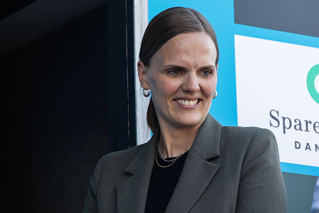 Minister for Digitalisation Caroline Stage Olsen seen after