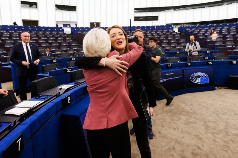 Rencontre des présidentes du Parlement et de la Commission lundi pour des discussions cruciales sur le prochain budget de l’UE