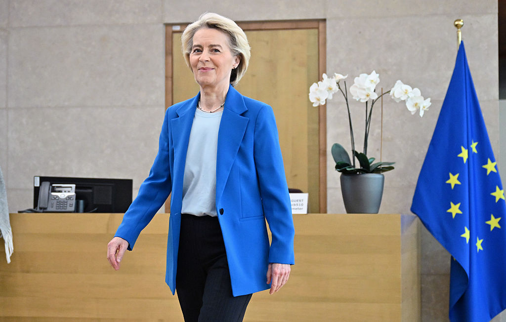 Weekly College meeting of the European Commission members in Brussels
