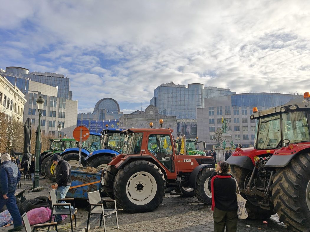 Budget de l’UE, Mercosur : les agriculteurs à Bruxelles pour protester en marge du sommet européen