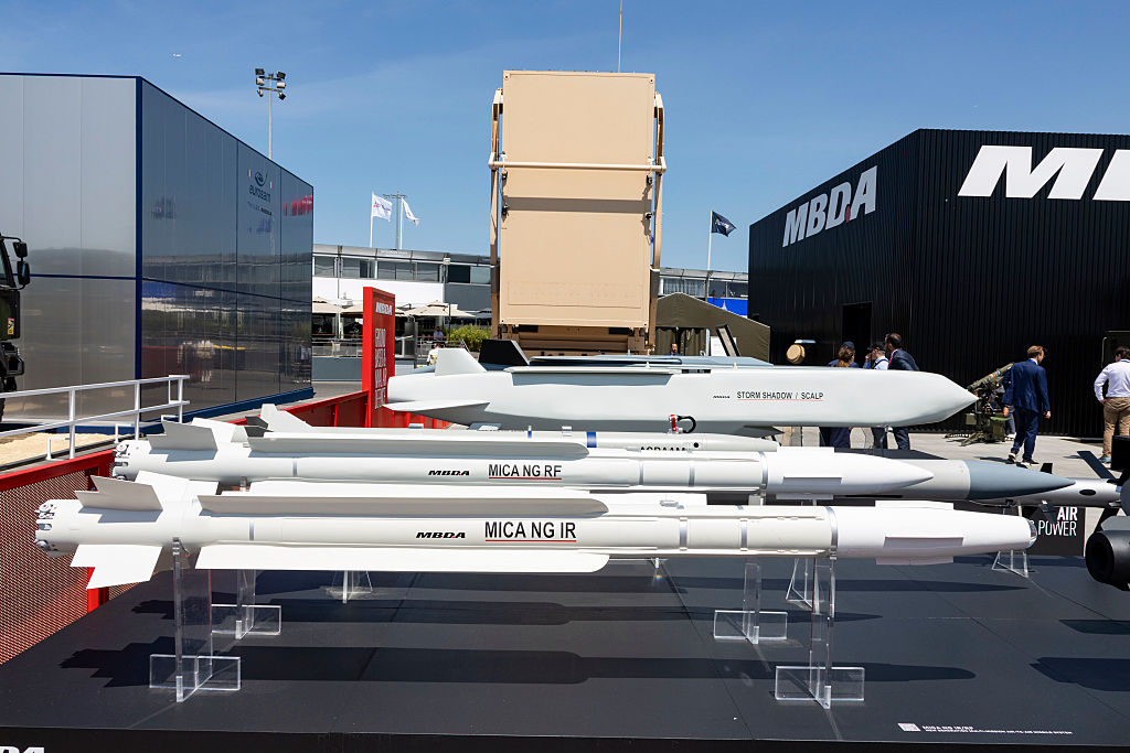 SCALP STORM SHADOW Missile At Paris Air Show