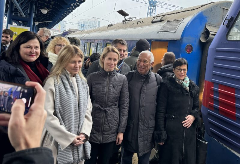 À Kiev, António Costa, Kaja Kallas et Marta Kos affichent le nouvel « esprit d’équipe de l’Europe »