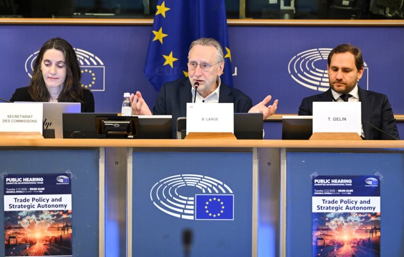 Le Parlement européen réexaminera l’accord commercial UE-États-Unis la semaine prochaine