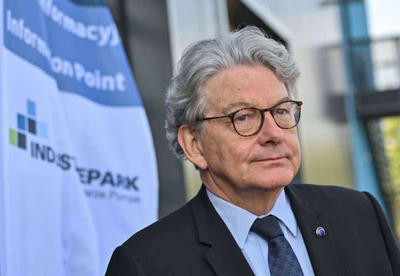 Parlement européen : le groupe CRE refuse de soutenir Thierry Breton face aux sanctions américaines