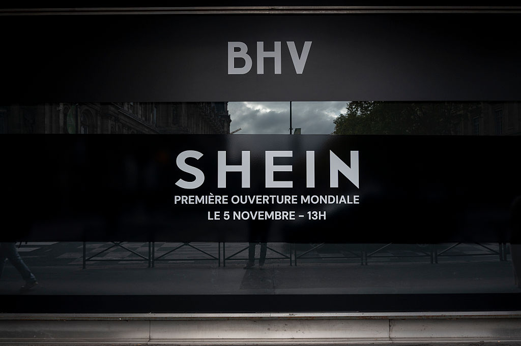 Opening Of The First Shein Store In France At BHV-Marais, Paris