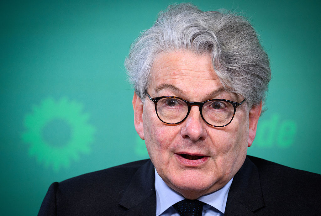 Thierry Breton s’adressera aux eurodéputés au sujet des tensions transatlantiques sur le numérique