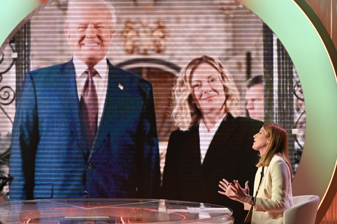 Roberta M√©tsola, President of the European Parliament Guest on Cinque Minuti Broadcast