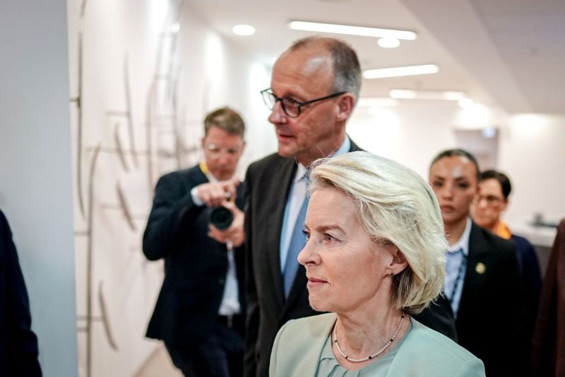 Il est « trop tôt » pour lever les sanctions contre l'Iran : von der Leyen rembarre Merz