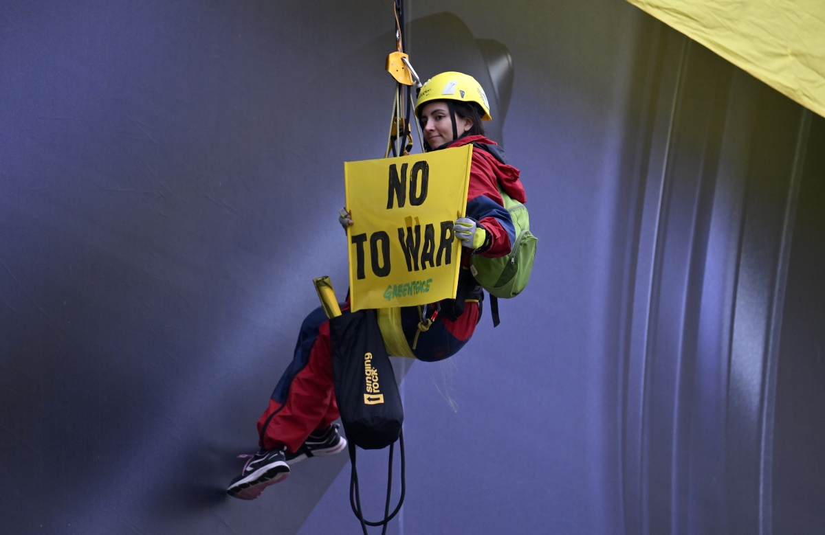 Greenpeace appelle à un contrôle accru des États sur l'industrie de la défense européenne