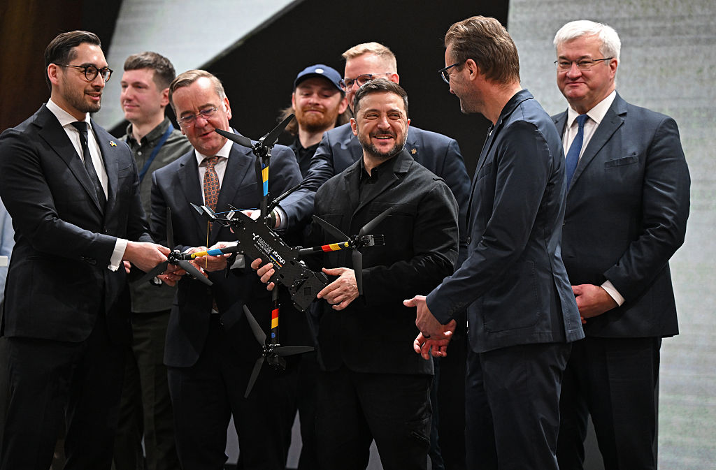 L&rsquo;aide militaire europ&eacute;enne fait d&eacute;coller l&rsquo;industrie des drones en Ukraine