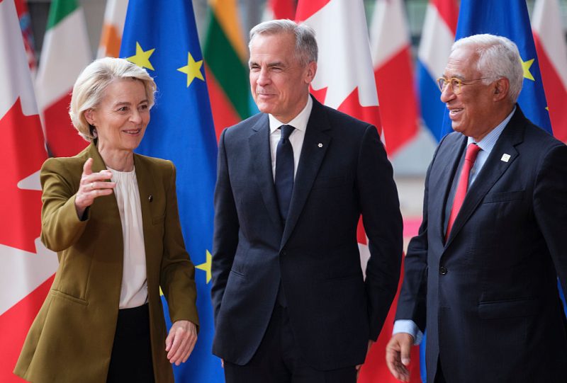 État de l'Union : Carney exhorte l'UE à ratifier l'accord commercial avec le Canada