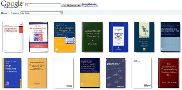 EU: GoogleBooks unter der Lupe