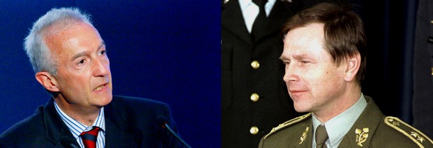 Bei der Terrorismus-Bekämpfung kooperieren NATO und EU nicht ausreichend. Ji?í Šedivý (r.), NATO Vize-Generalsekretär, weist die Schuld Zypern zu. EU-Anti-Terror-Koordinator Gilles de Kerchove (l.) sieht die Schuld dagegen bei der Türkei.