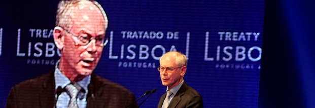 EU feiert den Vertrag von Lissabon