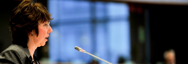 Catherine Ashton schämt sich nicht für ihre Vergangenheit. Foto: EP.