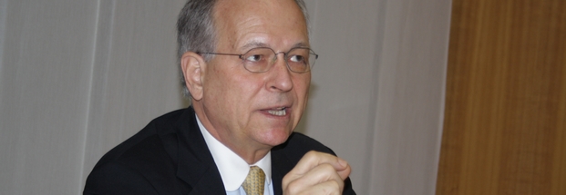 Wolfgang Ischinger erläuterte in Berlin sein Konzept für die 46. Münchner Sicherheitskonferenz. Foto: Simon Harik