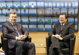 Janukowitsch verspricht für eine EU-Integration der Ukraine zu arbeiten