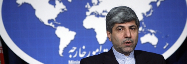 Ramin Mehmanparast, iranischer Außenamtssprecher, erklärte gestern, dass man die EU-Politik von „Zuckerbrot und Peitsche“ nicht hinnehmen werde. Foto: dpa
