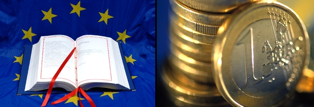 Lässt sich mit dem EU-Vertrag ein starker Euro garantieren? Deutschland glaubt nicht daran. Fotos: EC.