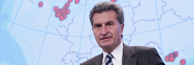 Oettinger legt Energie-Infrastrukturpaket vor