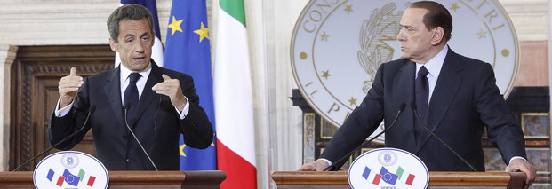 Sarkozy und Berlusconi fordern Schengen-Reform