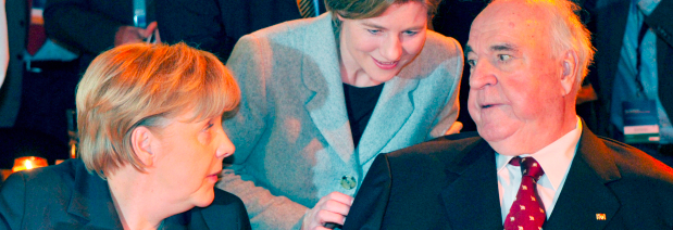 Kohl gibt Schröder und Fischer Schuld an der Euro-Krise