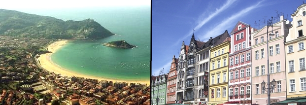 Europas Kulturhauptstädte 2016: San Sebastián und Breslau