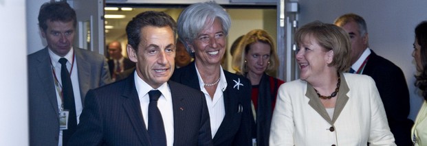 Euro-Krisentreffen: Merkel reist zu Sarkozy