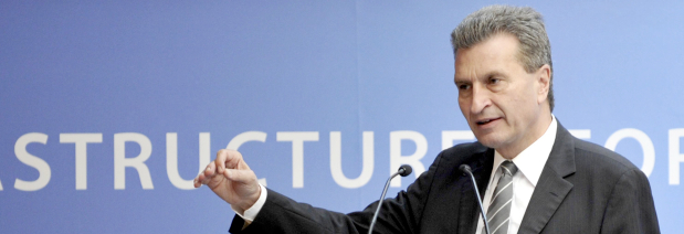 Oettinger: "Schlendrian" in griechischer Verwaltung
