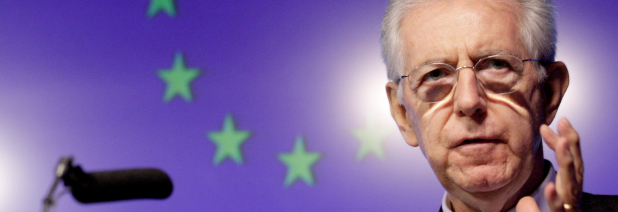 Saß Mario Monti im falschen Flugzeug?